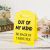 MBL Funny Office Desk Sign - Out of My Mind
