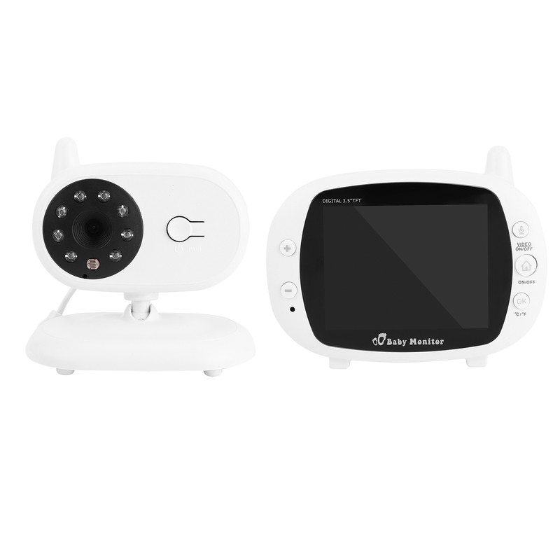 3.5in TFT Baby Camera Digital Night Vision Temperature Sensor Viewing