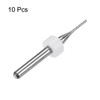 sourcing map 10pcs End Mill Bits 1mm Solid Carbide CNC