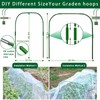 Garden Hoops for Raised beds, 10 Sets DIY Rust-Free Garden