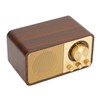 Retro Wood Bluetooth Speaker Clear Sound Quality Mini Portable Wireless