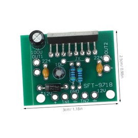 FELTECHELECTR 1Set Audio Amplifier Circuit Board DIY Kit Stereo Power Amplifier Module Compatible with Dc Minimal Noise for Audio Enthusiasts and DIY Projects