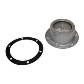 Stemco Genuine Aluminum Hubcap - 342-4009, Gray