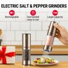 ThermoPro Upgraded Larger Capacity Electric Salt and Pepper Grinder Set,