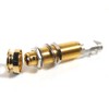 Mono guitar jack socket end pin/button in gold long body