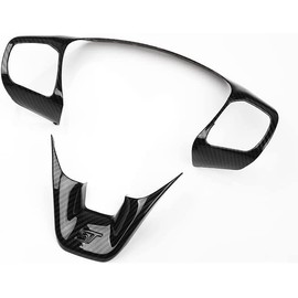 Yuzhao 2pcs Ford Focus 2019-202 Steering Wheel Cover Sticker Car Accessories