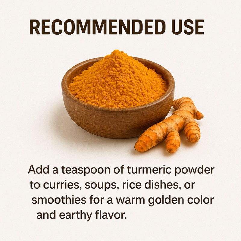 Organic Turmeric Powder – 4 oz | High Curcumin (2.5%