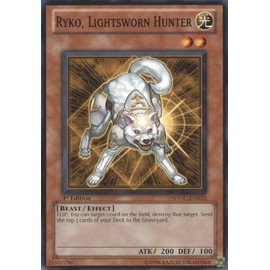 Yu-Gi-Oh! - Ryko, Lightsworn Hunter (SDDC-EN023) - Structure Deck: Dragons Collide - 1st Edition - Common