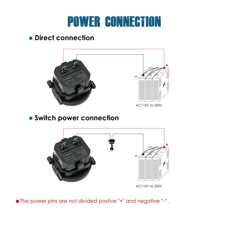 Runleader Mechanical Operating Hour Counter, AC110V to 250V, Waterproof Design