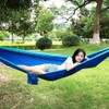 Portable Camping Travel Single Hammock Hanging Bed with Tree Strap