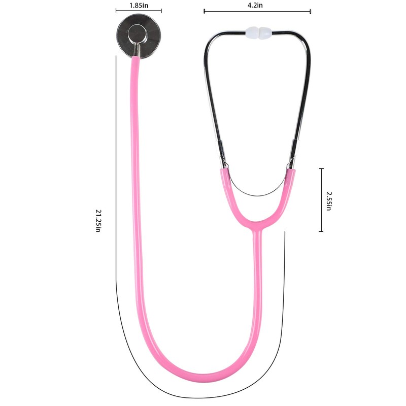 MorTime Dual Head Stethoscope, Real Working Stethoscope for Kids Cosplay,