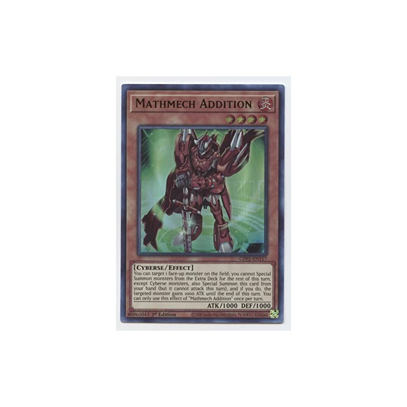 Mathmech Addition - GFP2-EN117 - Ultra Rare - 1st Edition