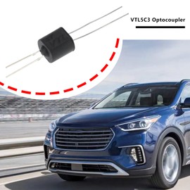 YINETTECH 4Pcs VTL5C3 Opto-Coupler VTL5C DIP-4 Audio Opto-Coupler (Vactrols) Linear Opto-Isolator Suitable for Many Guitar Pedals and Amplifiers Tremolo/Vibrato Circuits