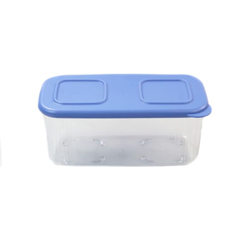 Tupperware Fridge Clear Mates 460ml Clear Blue Fresh Tower Can