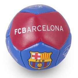 Kick N Trick Mini Football Football FC Barcelona Design, Scarlet/Blue