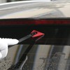 FOSHIO Small Squeegee for Vinyl, 2 in 1 Different Hardness