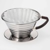 Carita Kalita Stainless Steel Coffee Dripper Wave Series - 2-4
