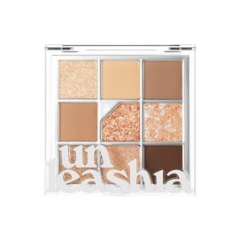 UNLEASHIA Glitterpedia - Sombra de ojos Paleta Maquillaje de ojos Maquillaje de punto Cosméticos (n. 2, color marrón), 0.2 ounces, 6.2 gramo, 1 item  