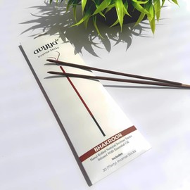 Avyya Hand Rolled Incense Sticks(30Total), Charcoal-Free, Recycled Flowers – Perfect for Positivity, Aromatherapy, Healing, Yoga, Meditation, Relaxation and Spiritual Vibe. (30, Bakhoor)