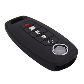 Silicone Rubber Remote Smart Key Fob Case Cover Protector Holder for New Type Remote for Nissan Rogue Pathfinder X-Trail 2023 2024 285E3-7LA6A