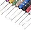 10PCS Tap Extractors with 3 Auxiliary Wrench Stainless Steel Stripped