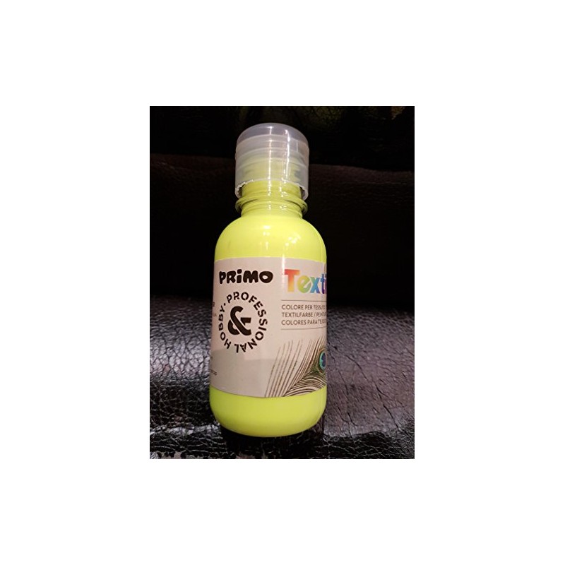 CMP TEXTIL Neon Yellow Fabric Paint 125 ml