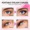 FYB Portable Eyelash Curler，Eyelash Curling Tool，Mini Eyelash Curler 2 Pack