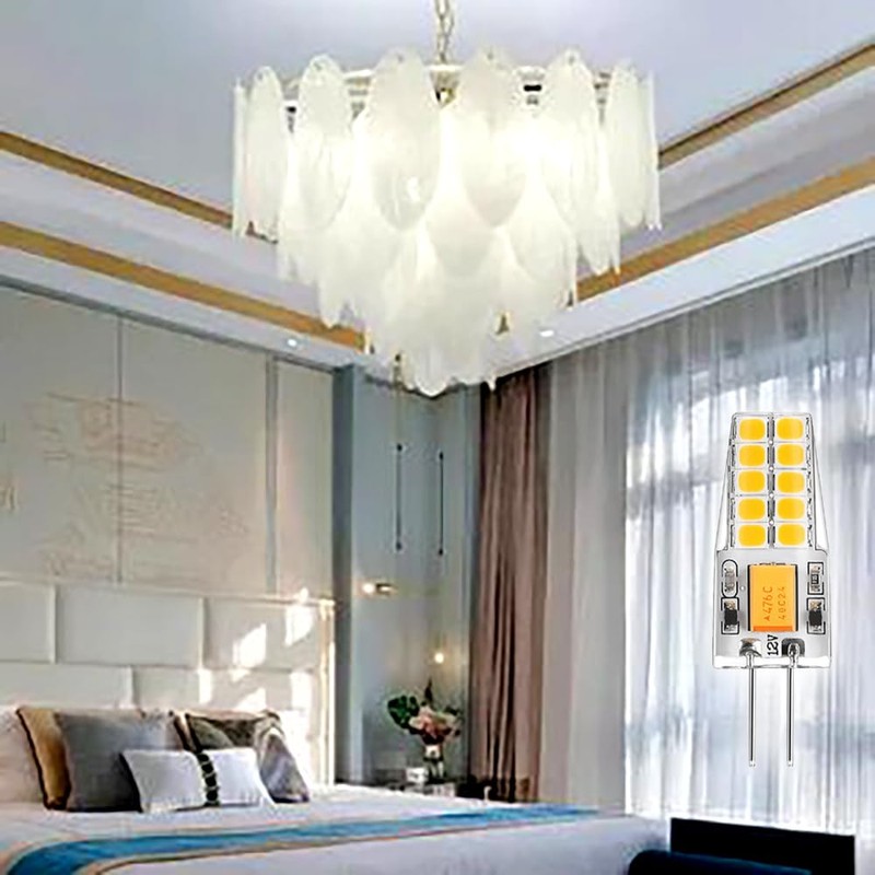 G4 LED Bulb 3.5W AC/DC 12V Dimmable JC Bi-Pin Base