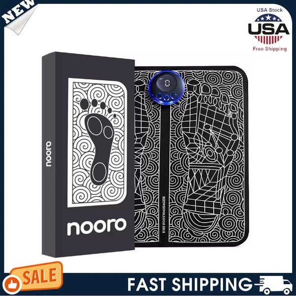 NEW 2024 EMS Foot Massager Nooro Neuropathy Feet for Circulation