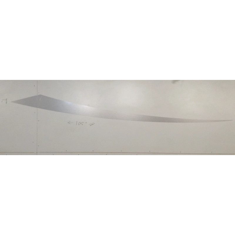 CROSSROADS RV 2010 SUNSET TRAIL DECALS 105x7" TOP SPEAR STRIPES