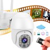 WiFi PTZ Cam 1080P Night Viewing Smart Track IP66 Waterproof