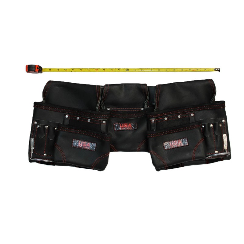 Seven Star Tools Genuine Leather Framer’s Tool Belt – Black