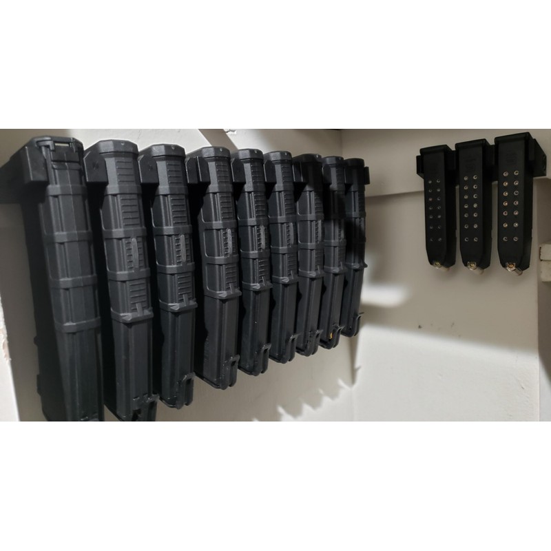 Tactical Pro Sports AR-15 Wall Mount | Magazine Display |