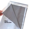 NOZUONO High Visibility Silver Reflective Fabric Gray Soft Polyester Material