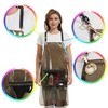 MIKI WELL Hair Stylist Apron with pocket - Waterproof Transparent