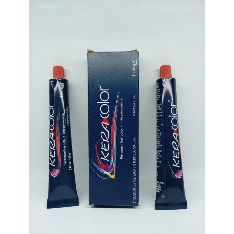 Tintes Keracolor Gama Nacarados Nutrapel 2 Tubos 50 Gr C/u