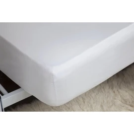 Belledorm White Fitted Sheet, 200 Thread Count Percale, Mattress Depth 28cm (Double)