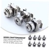 Healeved 50sets Cabinet Mounting Screw Set Square Hole Screws for