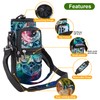 icolor Water Bottle Carrier Bag Holder 25/32/40/64oz,Adjustable Padded Shoulder &