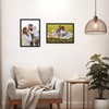 Hoikwo Pack of 3 Picture Frames A4 Modern Black Photo