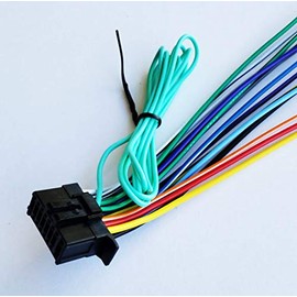 16 Pin Pioneer AVH-120BT / AVH-W4500NEX / DMH-1500NEX / DMH-2660NEX / DMH-W4600NEX / DMH-WT7600NEX Auto Stereo Wiring Harness