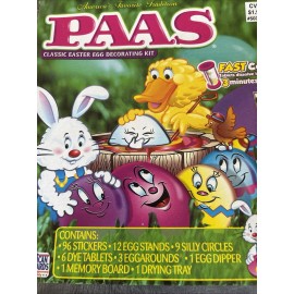 Paas VTG - PAAS Classic Easter Egg Decorating Kit - Brand New - 2012. Dyes Made 🇺🇸