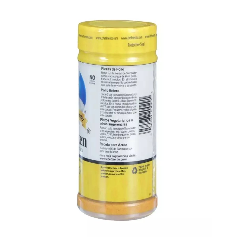 Chef Merito, Chicken Seasoning 14oz x 2 bottles