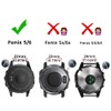 NotoCity Compatible Fenix 5 Band 22mm Width Soft Silicone Watch