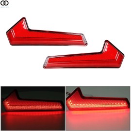 autoooparts 2019 - 2022 FOR POLARIS RZR 1000 XP TURBO (S) Red OE TAIL LIGHTS PAIR (2)