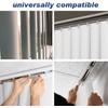 82.5" x 3.5" White PVC Vertical Blind Replacement Slats Vanes