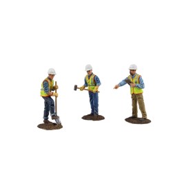 First Gear DCD Diecast Metal Construction Figures Set #2 1/50 Scale Model Building Tool Kits 3pc DC Construction Vehicles