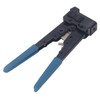 Network Crimper Carbon Steel Head Anti Slip Rubber Handle 8P