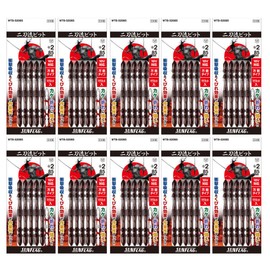 SUNFLAG Electric Screwdriver Bit, Double Blade Bit, 18 V, 14.4 V, Compatible with 0.08 x 3.3 inches (2 x 85 mm), WTB-52085 (Pack of 5) x 10