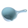 2 Color Water Ladle, Plastic Large Capacity Lightweight Bathing Ladle